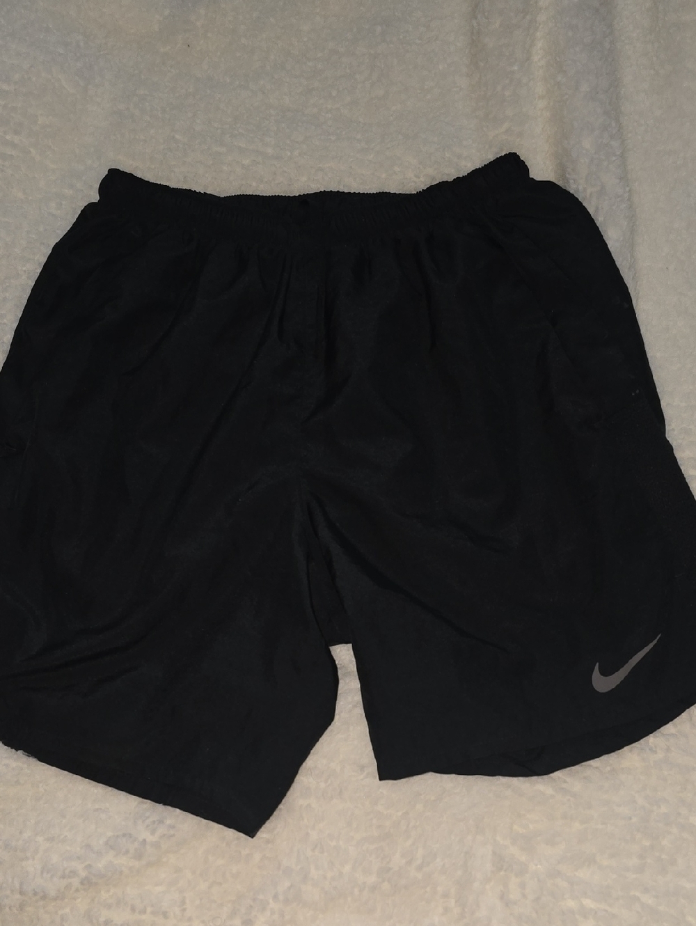 Nike Men’s Black Training Shorts with Reflective Swoosh